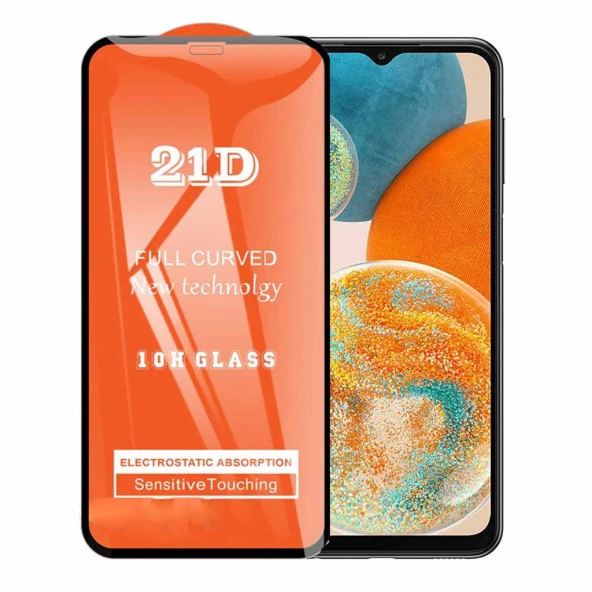 Samsung A23 Ekran Koruyucu 21D Kırılmaz Cam