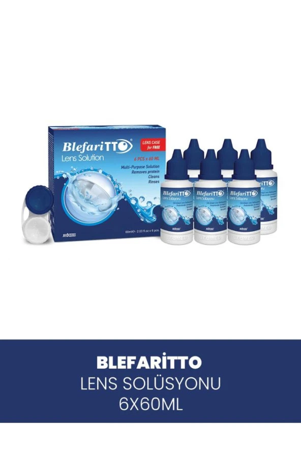 Blefaritto Lens Solusyonu 60 ml * 6'lı Paket