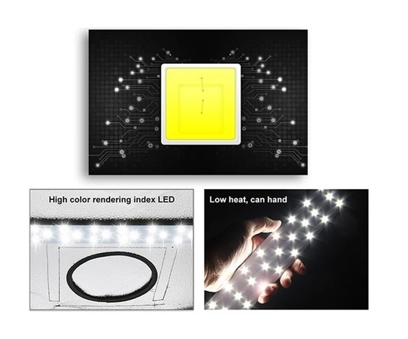 Puluz 40x40cm LED Işıklı Profesyonel Ürün Çekim Çadırı - 6