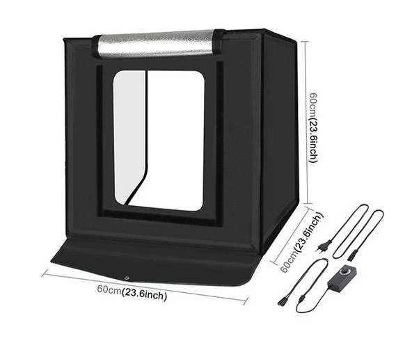 Puluz 60x60cm LED Işıklı Profesyonel Ürün Çekim Çadırı - 2