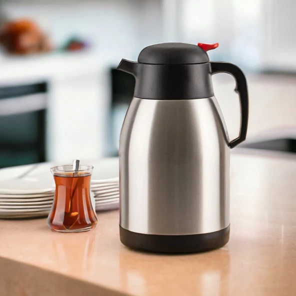 Girist 2 Lt Çelik Termos İnox - 4