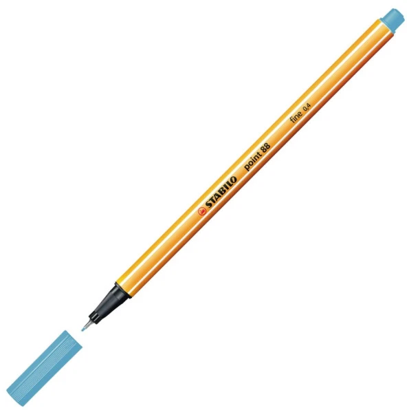 İnce Keçe Uçlu Kalem 0.4 Mm - Açık Mavi