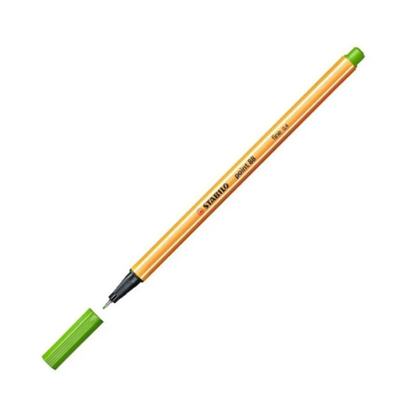 İnce Keçe Uçlu Kalem 0.4 Mm - Açık Yeşil