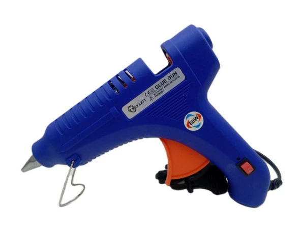 Beyazıt Glue Gun Anahtarlı Sıcak Mum Çubuk Slikon Tabancası 80W