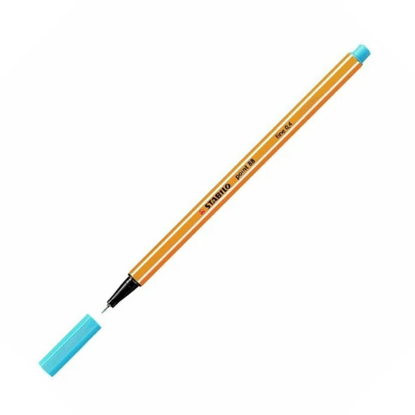 İnce Keçe Uçlu Kalem 0.4 Mm - Turkuaz