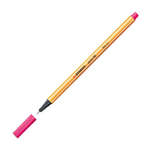 İnce Keçe Uçlu Kalem 0.4 Mm - Pembe