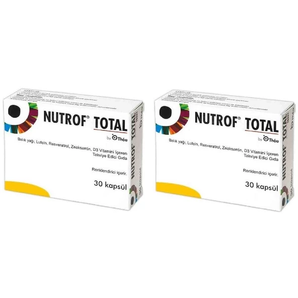 Nutrof Total 30 Kapsül 2 Adet