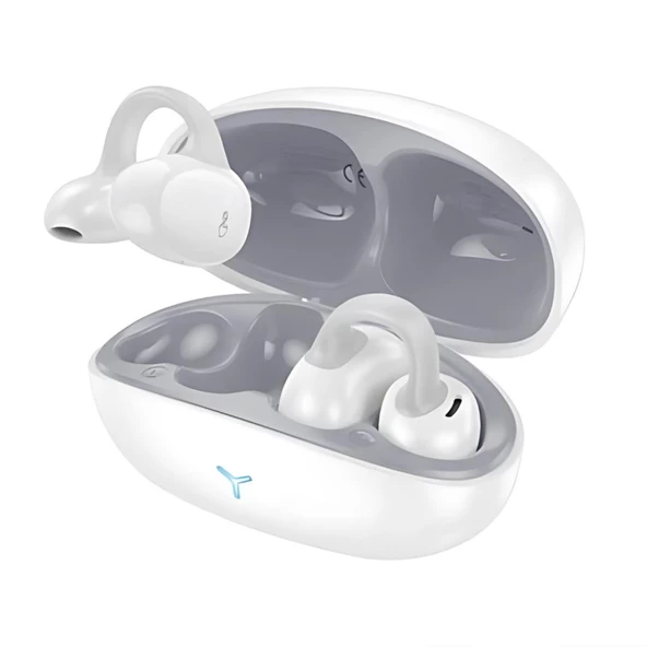 Coofbe Yeni Nesil Klipsli Bluetooth Vers.5.3 Kulakiçi Bluetooth Kulaklık Stereo Kulakiçi Kulaklık - 9