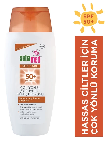 Sebamed Sun Care Çok Yönlü Koruyucu Güneş Losyonu 50+ Faktör 150ML - 2