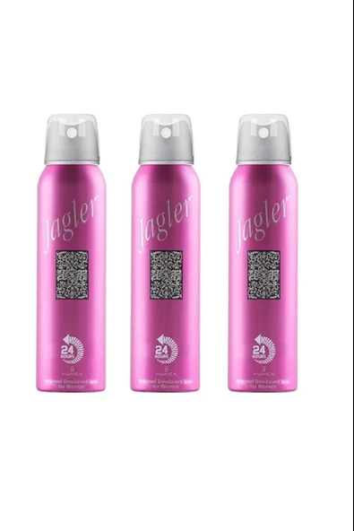 Jagler Deodorant For Women 150ml X 3 Adet
