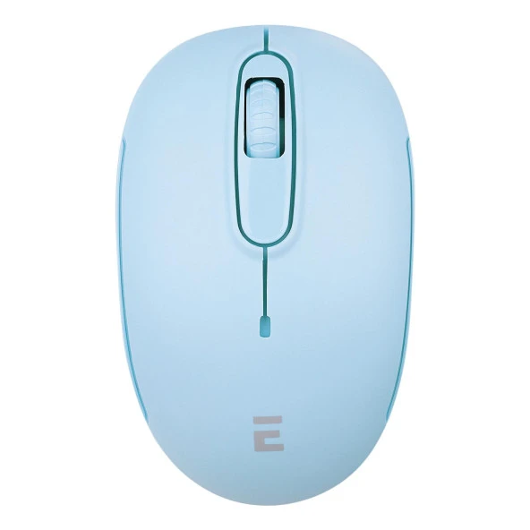 Everest USB Mavi 2.4 GHZ Optik Kablosuz Mouse 1500 DPI Kablosuz Mouse - Resim 2