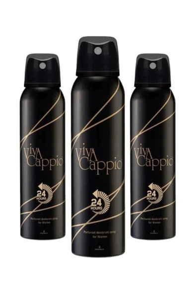 Viva Viva Deodorant 150ml X 3 Adet
