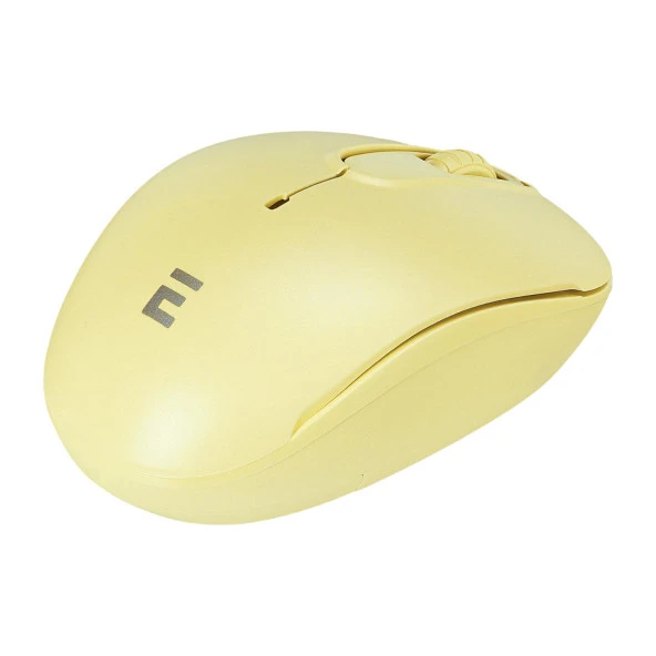 Everest USB Sarı 2.4 GHZ Optik Kablosuz Mouse 1500 DPI Kablosuz Mouse - Resim 4