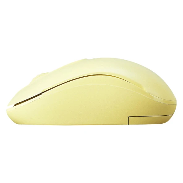 Everest USB Sarı 2.4 GHZ Optik Kablosuz Mouse 1500 DPI Kablosuz Mouse - Resim 5