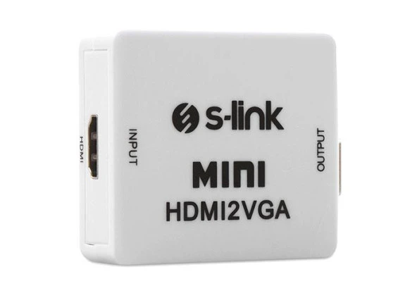 S-link HDMI to VGA + Audio Çevirici