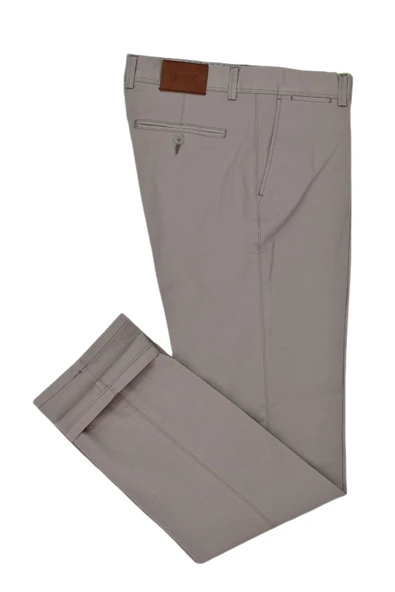 Erkek Comfort Fit Rahat Kesim Yan Cepli Pamuklu Pantolon BGL-ST03815 - 3