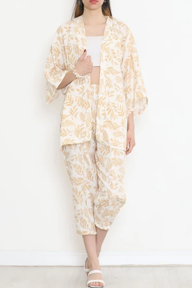 Kimono Takım Bej - 152342.701. - 5