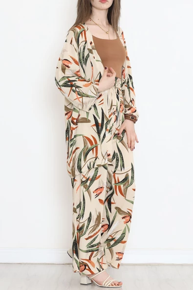 Kimono Takım Bej - 10553.1095. - 4