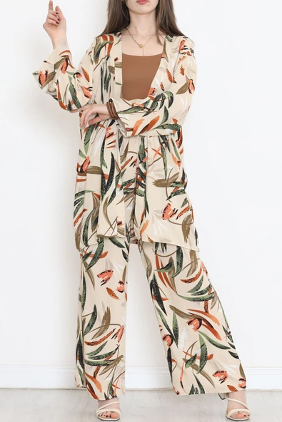 Kimono Takım Bej - 10553.1095. - 5