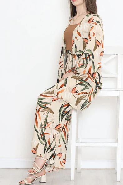 Kimono Takım Bej - 10553.1095.