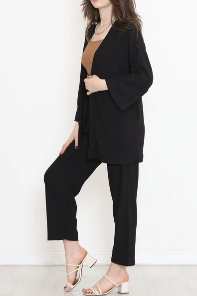 Kimono Takım Siyah - 12176.1254. - 2