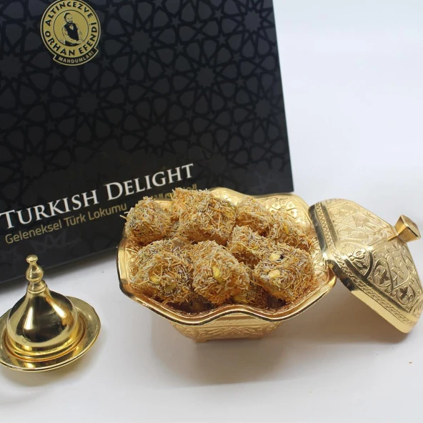 Altıncezve Orhan Efendi Kadayıflı Antep Fıstıklı Lokum 200 Gr - 3LÜ PAKET - 3