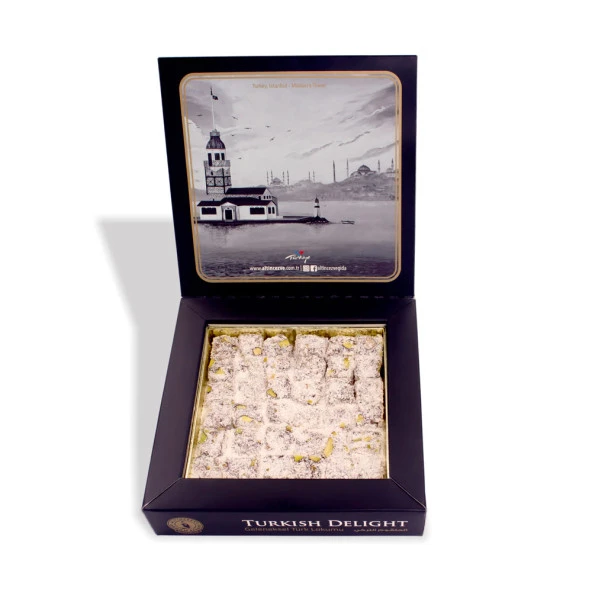 Altıncezve Orhan Efendi Çifte Kavrulmuş Antep Fıstıklı Hindistan Cevizli Lokum 200 Gr - 3LÜ PAKET - 2
