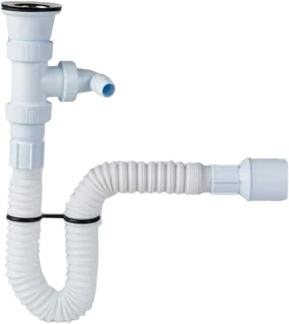 Japar Çatallı Lavabo Sifonu 50 mm ürün görseli 1