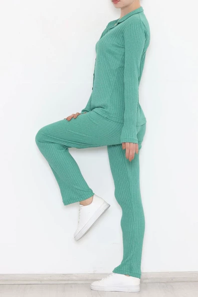 Önü Düğmeli Fitilli Takım Benetton  - 11927.1567. - 4