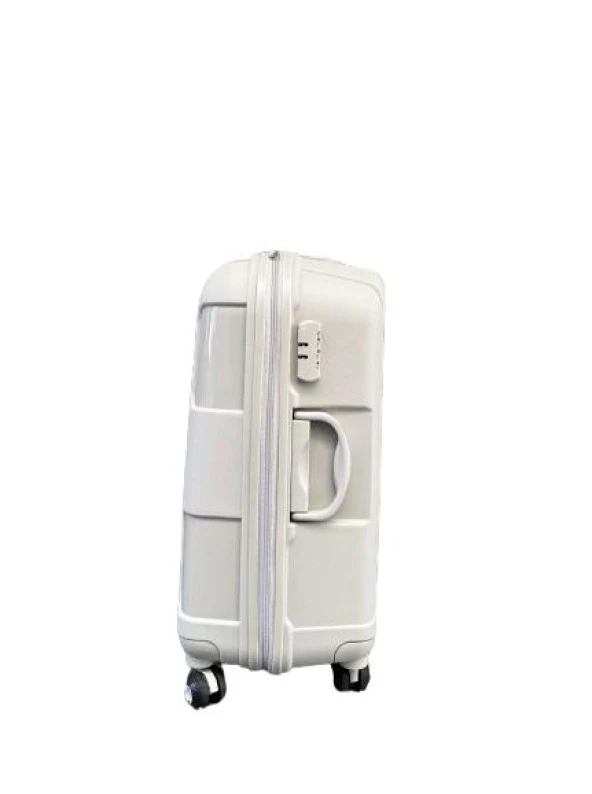 Unisex Premium Pp Büyük Boy Valiz 5 Yıl Garanti - 3