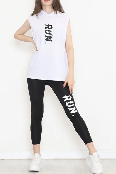 Baskılı Dalgıç Takım Beyaz - 12627.5238. - Resim 5