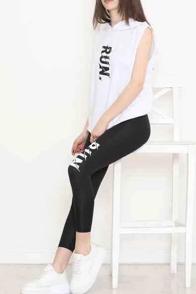 Baskılı Dalgıç Takım Beyaz - 12627.5238. - Resim 2