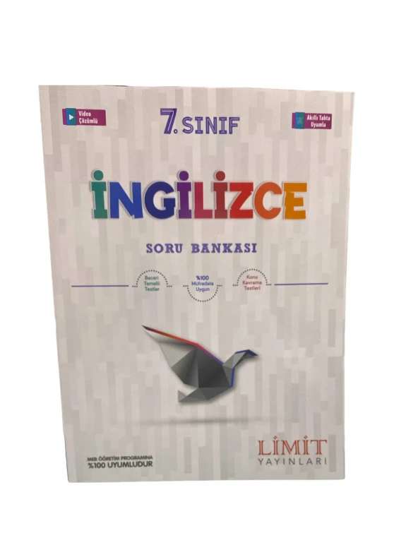 Limit 7.Sınıf İngilizce Soru Bankası