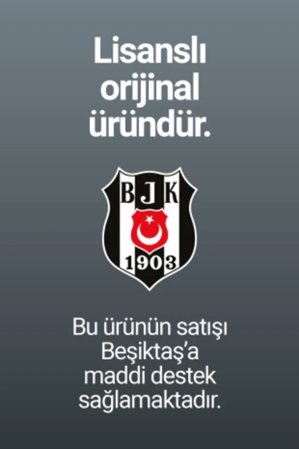 Beşiktaş Orijinal Lisanslı Siyah Çocuk Sweat Hediyelik Ahşap Kutulu - 5