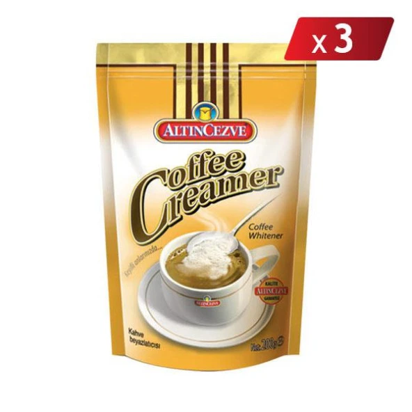 Altıncezve Kahve Kreması 200 Gr - 3LÜ PAKET