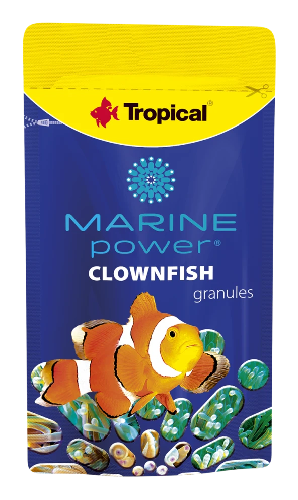 Tropical Marine Power Clownfish Granules Balık Yemi 15 gr