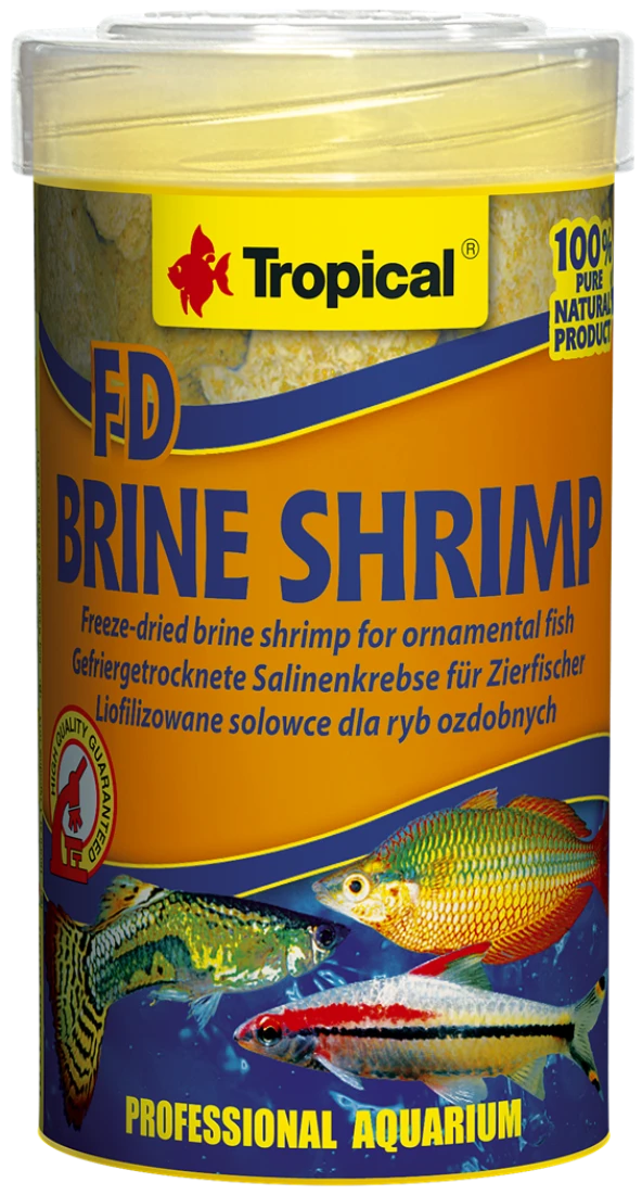Tropical FD Brine Shrimp Akvaryum Balık Yemi 100 ml