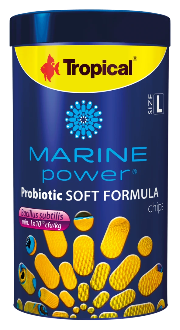 Tropical Marine Power Probiotic Soft Formula Size L Balık Yemi 100 ml