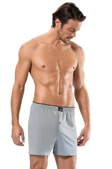 Erdem Erkek Penye Düz Renk Boxer 1400 - 3 Adet - 9