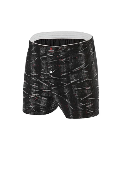 Erdem Erkek Penye Karışık Desenli Boxer 1400 - 3 Adet - 4