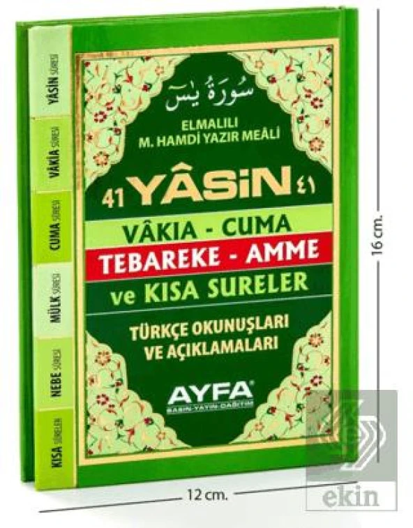 41 Yasin (Çanta Boy) Kod: 049
