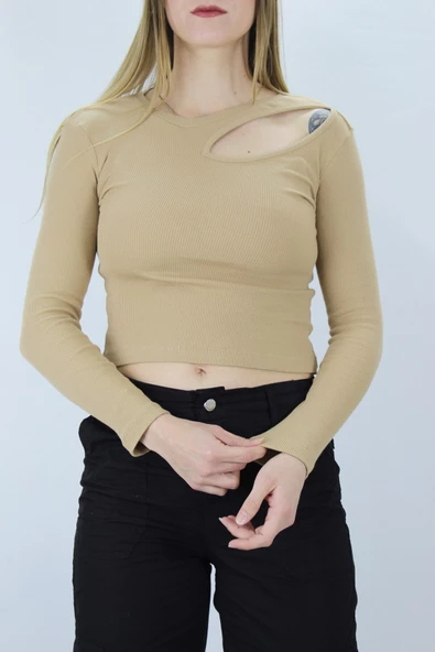 Omuz Detaylı Body Sütlükahve - 138.850 - Resim 3