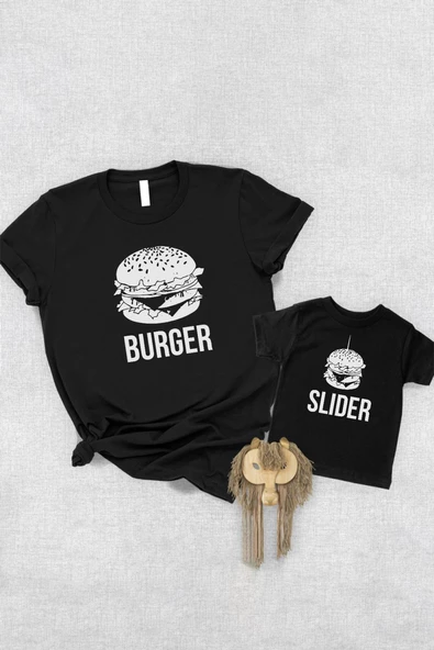 Burger Slider Baba Oğul Kız (TEK ÜRÜN FİYATIDIR KOMBİN YAPMAK İÇİN EN AZ 2 ADET SEPETE EKLEYİNİZ)
