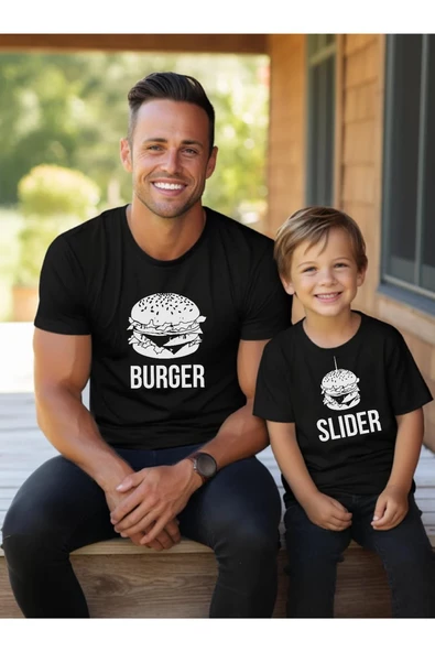 Burger Slider Baba Oğul Kız (TEK ÜRÜN FİYATIDIR KOMBİN YAPMAK İÇİN EN AZ 2 ADET SEPETE EKLEYİNİZ)