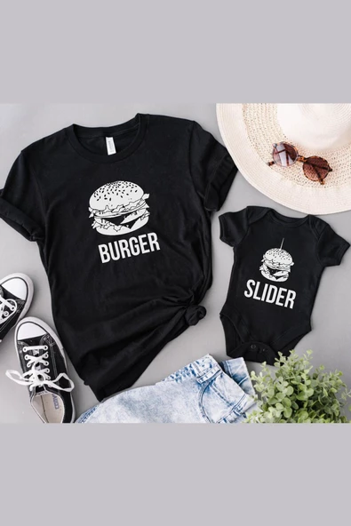 Burger Slider Baba Oğul Kız (TEK ÜRÜN FİYATIDIR KOMBİN YAPMAK İÇİN EN AZ 2 ADET SEPETE EKLEYİNİZ)