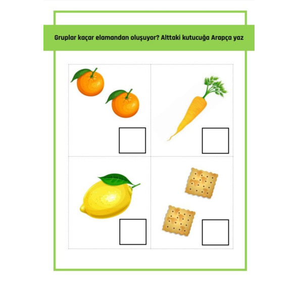 Arapça Sayılar Öğreten YAZ-SİL Kitabı - Resim 3