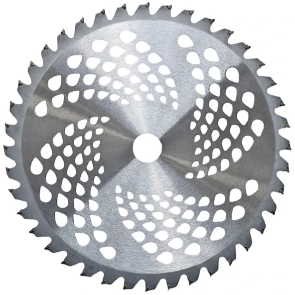 Tırpan Testeresi 40 Diş Elmas Daire Testere Ot Çalı Çim Kesme Tırpan Makine Bıçağı 255mm