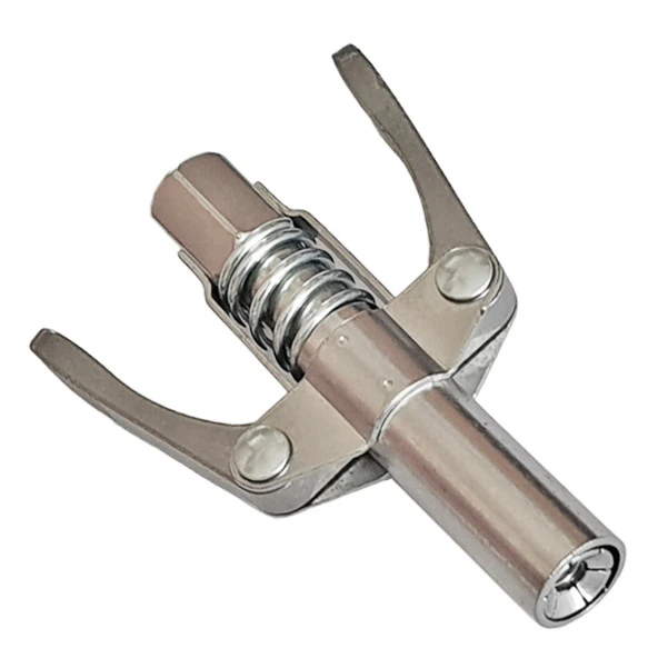 Çift Mandallı Gres Tabancası Pompa Ucu 10000PSI Gres memesi Yağ Pompası Şırınga Yağlayıcı Gresörlük Kuplörü