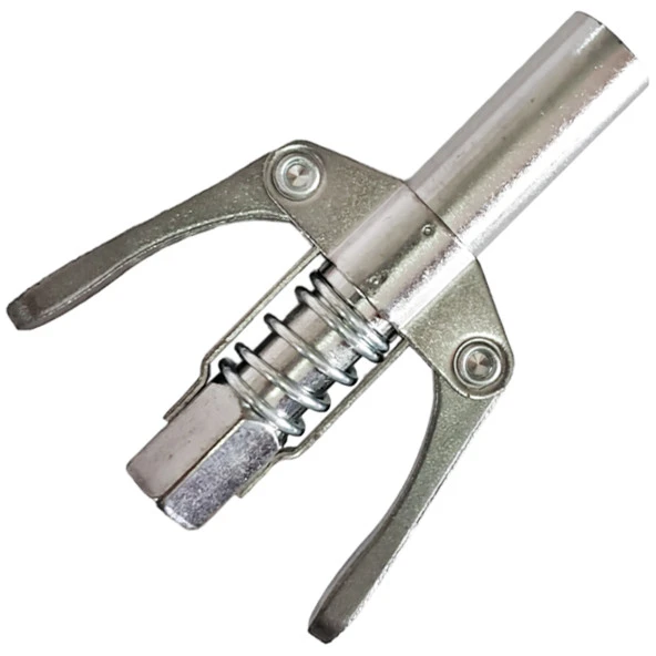 Çift Mandallı Gres Tabancası Pompa Ucu 10000PSI Gres memesi Yağ Pompası Şırınga Yağlayıcı Gresörlük Kuplörü - 4