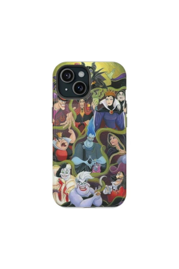 iPhone 15 Pro Max Uyumlu Silikon Kılıf - Witches